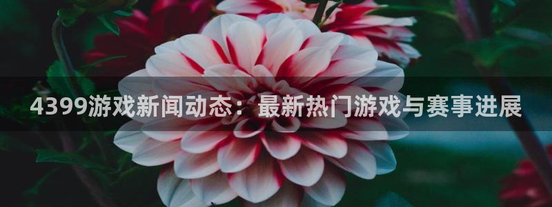 高德娱乐网页登录入口下载：4399游戏新闻动态：最新热门游戏